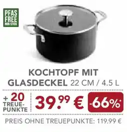 E-Center Kochtopf mit glasdeckel Angebot