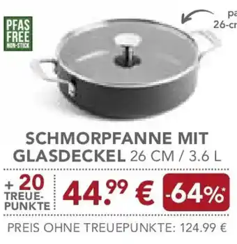 E-Center Schmorpanne mit glasdeckel Angebot