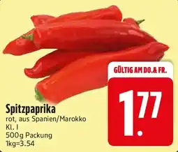 E-Center Spitzpaprika Angebot
