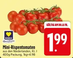 E-Center EDEKA Herzstücke Mini-Rispentomaten Angebot