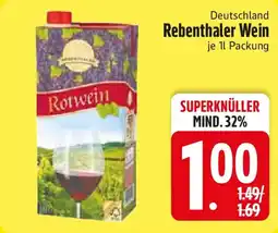 E-Center Rebenthaler Wein Rotwein Angebot