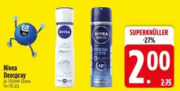 E-Center Nivea Deospray Angebot