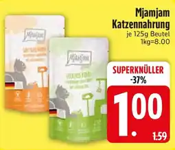 E-Center Mjamjam Katzennahrung Angebot