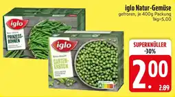 E-Center iglo Natur-Gemüse Angebot