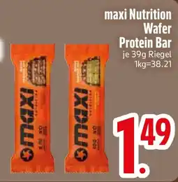 E-Center maxi Nutrition Wafer Protein Bar Angebot