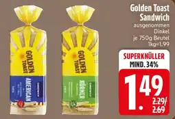 E-Center Golden Toast Sandwich Angebot