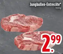 E-Center Jungbullen-Entrecôte Angebot
