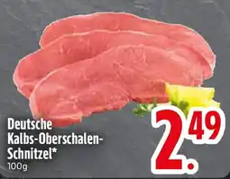 E-Center Deutsche Kalbs-Oberschalen-Schnitzel Angebot