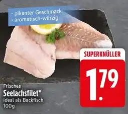 E-Center Frisches Seelachsfilet Angebot