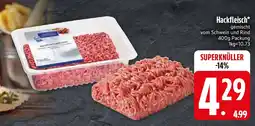 E-Center Hackfleisch Angebot