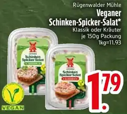 E-Center Rügenwalder Mühle Veganer Schinken-Spiker-Salat Angebot