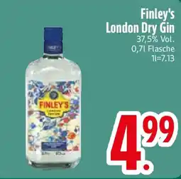 E-Center Finley's London Dry Gin Angebot