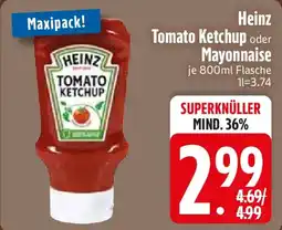 E-Center Heinz Tomato Ketchup oder Mayonnaise Angebot