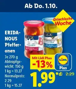 Lidl ERIDANOUS Pfefferonen Angebot