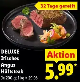 Lidl DELUXE Irisches Angus Hüftsteak Angebot