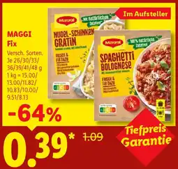 Lidl MAGGI Fix Angebot
