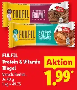 Lidl FULFIL Protein & Vitamin Riegel Angebot
