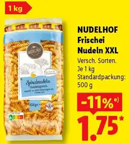 Lidl NUDELHOF Frischei Nudeln XXL Angebot