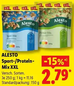 Lidl ALESTO Sport-/Protein Mix XXL Angebot
