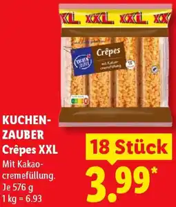 Lidl KUCHENZAUBER Crêpes XXL Angebot