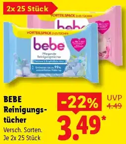Lidl BEBE Reinigungstücher Angebot