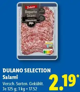 Lidl DULANO SELECTION Salami Angebot