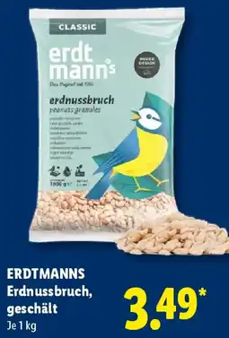 Lidl ERDTMANNS Erdnussbruch, geschält Angebot