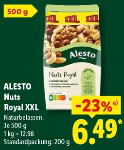 Lidl ALESTO Nuts Royal XXL Angebot