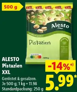 Lidl ALESTO Pistazien XXL Angebot