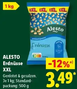 Lidl ALESTO Erdnüsse XXL Angebot
