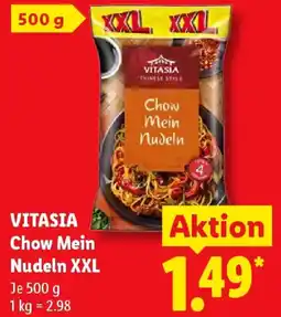 Lidl VITASIA Chow Mein Nudeln XXL Angebot