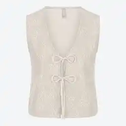 NKD Damen-Jacquard-Weste mit V-Ausschnitt Angebot