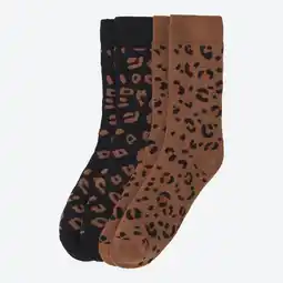 NKD Damen-Thermosocken mit Leo-Muster, 2er-Pack Angebot