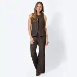 NKD Damen-Wideleg-Hose im Streifen-Design Angebot