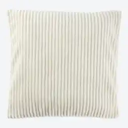 NKD Kissenhülle in gestreiftem Flanell-Design, 2er-Pack, ca. 40x40 cm Angebot