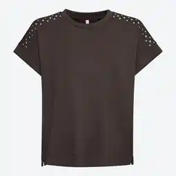 NKD Damen-T-Shirt mit Steinbesatz Angebot