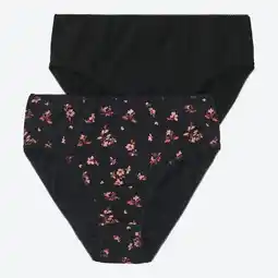 NKD Damen-Rioslip mit hohem Baumwollanteil, 2er-Pack Angebot