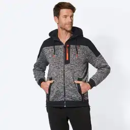NKD Herren-Funktionsjacke aus Strickfleece mit Kapuze Angebot