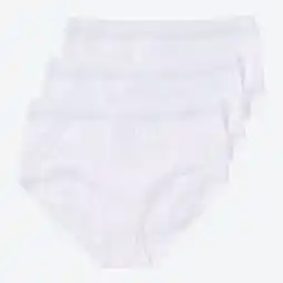 NKD Damen-Taillenslip mit Zierkante, 3er-Pack Angebot