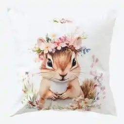 NKD Kissenhülle mit Eichhörnchen-Motiv, ca. 40x40 cm Angebot