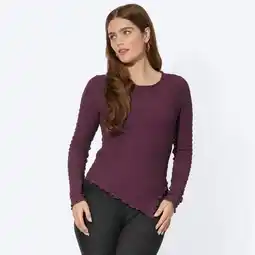 NKD Damen-Langarmshirt mit Crinkle-Struktur Angebot