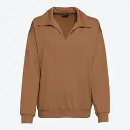 NKD Damen-Langarmshirt mit Polokragen Angebot