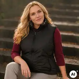 NKD Damen-Wende-Weste mit Leo-Muster, große Größen Angebot