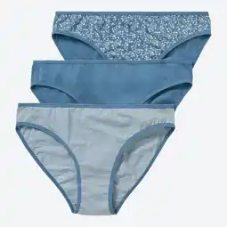 NKD Damen-Minislip aus Baumwolle, 3er-Pack Angebot