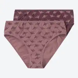 NKD Damen-Rioslip mit hohem Baumwollanteil, 2er-Pack Angebot