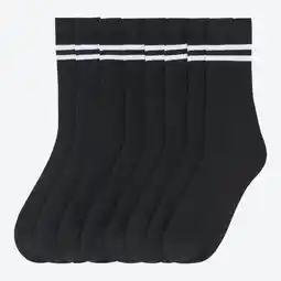 NKD Herren-Tennissocken mit Streifeneinsätzen, 4er-Pack Angebot