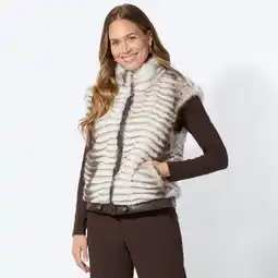 NKD Damen-Weste mit Kunstfell und Stehkragen Angebot