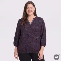 NKD Damen-Bluse aus Viskose, große Größen Angebot