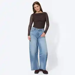 NKD Damen-Jeans aus Baumwolle in Barrel-Form Angebot