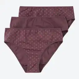 NKD Damen-Rioslip mit hohem Baumwollanteil, 3er-Pack Angebot